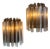 Italian Glass Wall Sconces, Set of 2 For Sale