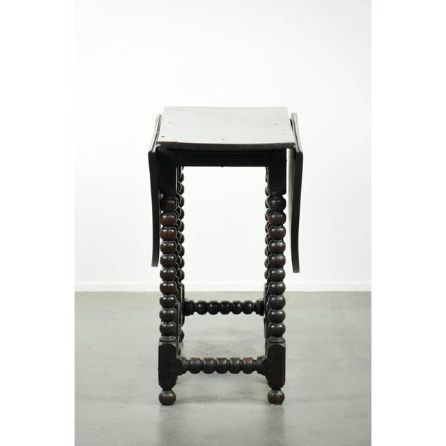 Wood Antique English Oak Gateleg Table, 1800s For Sale - Image 7 of 17