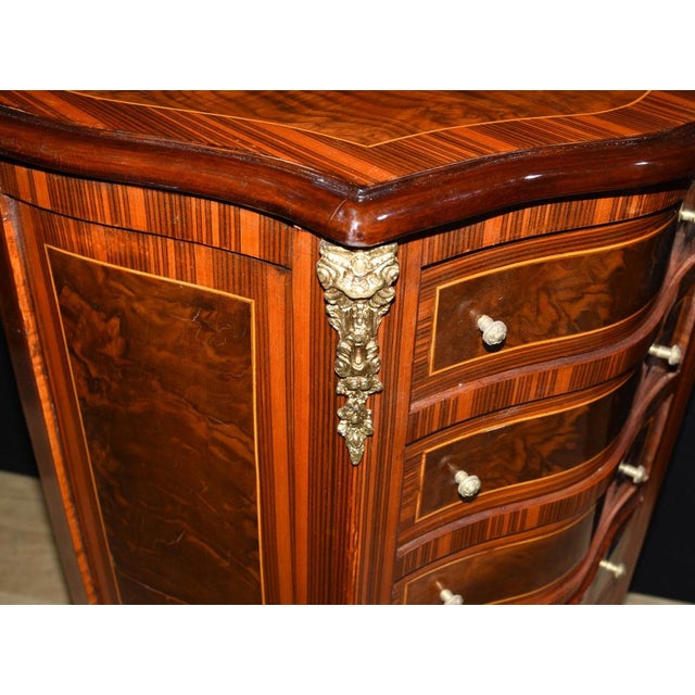 French Empire Chests of Drawers, Set of 2 For Sale - Image 5 of 12