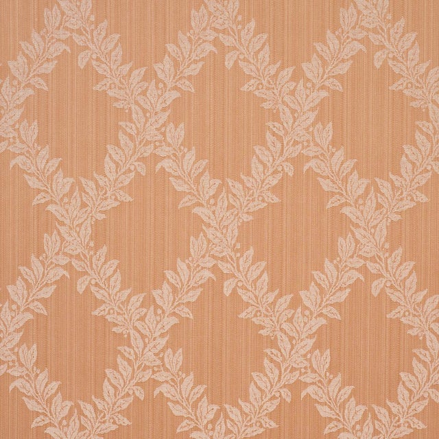 2020s Schumacher Tyninghame Trellis Fabric In Spice For Sale - Image 5 of 5