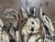 Abstract Vintage Original Hand Signed Greg Craola Simkins Ima Monsta Bunny Juxtapoz Print For Sale - Image 3 of 14