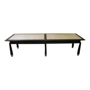 1970s Harvey Probber Asian Style Coffee Table With Terrazzo Inlays