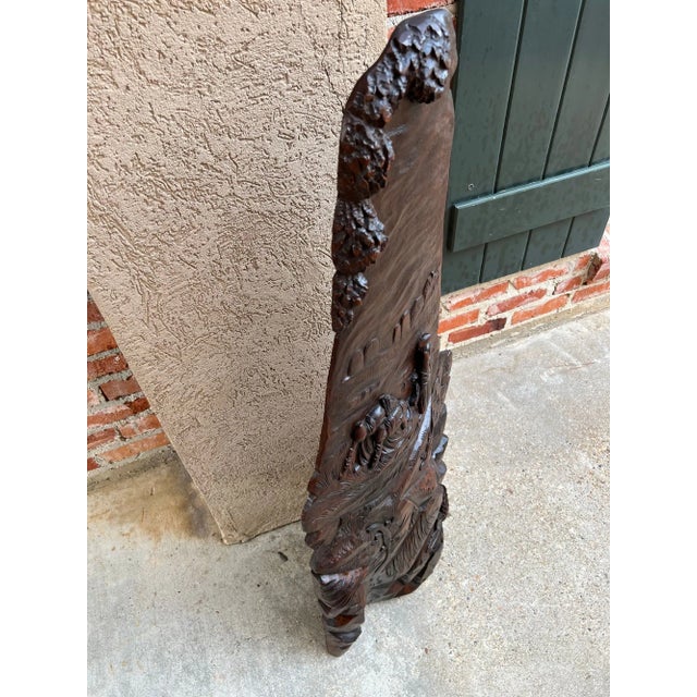 Antique French Carved Wood Wall Sculpture the Gleaners by Jean Francois Millet For Sale - Image 9 of 13