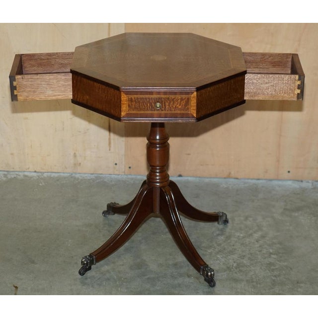 Mid-Century Modern Burr Oak Side or End Tables from Andrew Thompson, 1960s, Set of 2 For Sale - Image 12 of 18