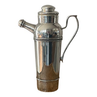 Mid 20th Century Silverplate Cocktail Pitcher For Sale