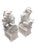 Pair of Vintage Chinese Porcelain Blanc De Chine Foo Dog Statues. For Sale In Los Angeles - Image 6 of 9