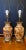 Japanese Asian Satsuma Hand Painted Vintage Lamps - A Pair For Sale - Image 11 of 11