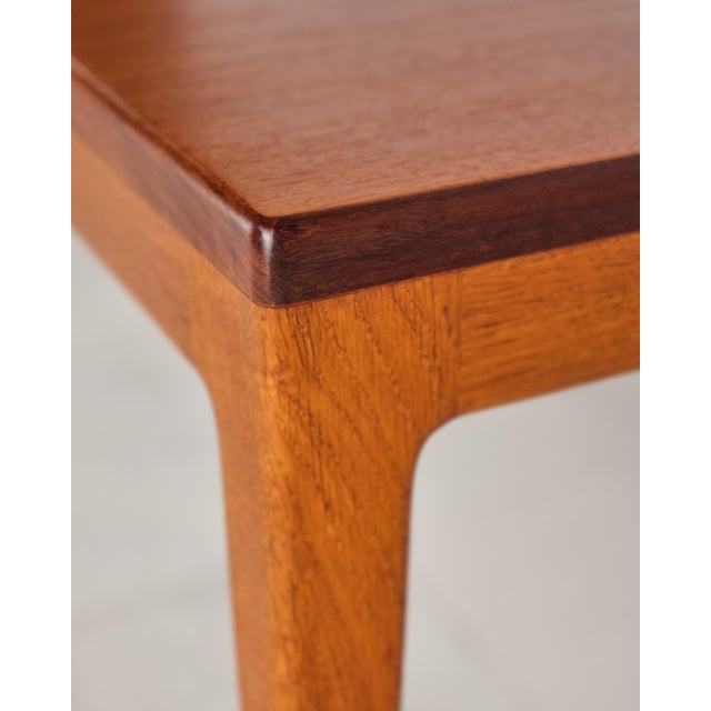 Mid-Century German Extendable Dining Table in Teak and Oak by Hartmut Lohmeyer for Wilkhahn, 1960s For Sale - Image 17 of 18