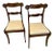 Set of Regency Carved Mahogany Side Chairs For Sale
