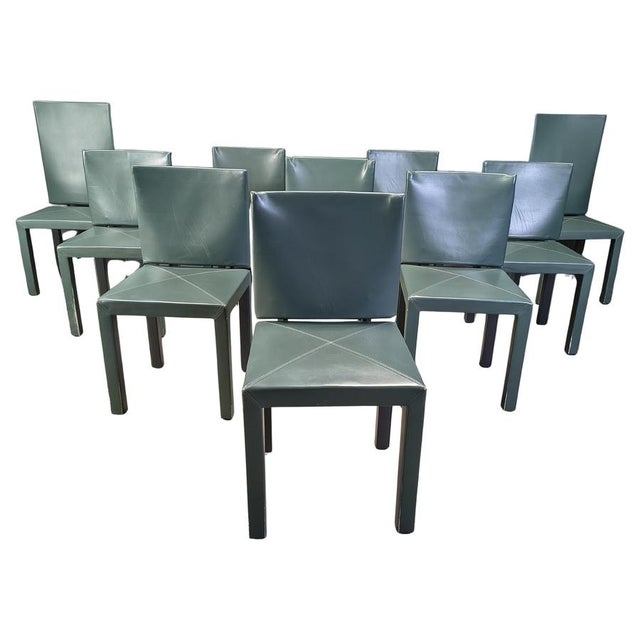 Arcadia Dining Chairs attributed to Paolo Piva for B&B Italia, 1980, Set of 10 For Sale - Image 17 of 17