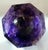 Antique Octagonal Amethyst Quartz Crystal Decorative Bowl For Sale - Image 4 of 7