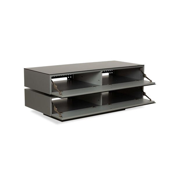 Modern Black Glass Brick Sideboard from Spectral For Sale - Image 3 of 13