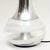 Cream Vintage Glass and Chrome Lamp from Doria Leuchten, Germany, 1960s For Sale - Image 8 of 9
