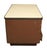 Brown Vintage Mid Century All Steel Tanker Office Desk For Sale - Image 8 of 9