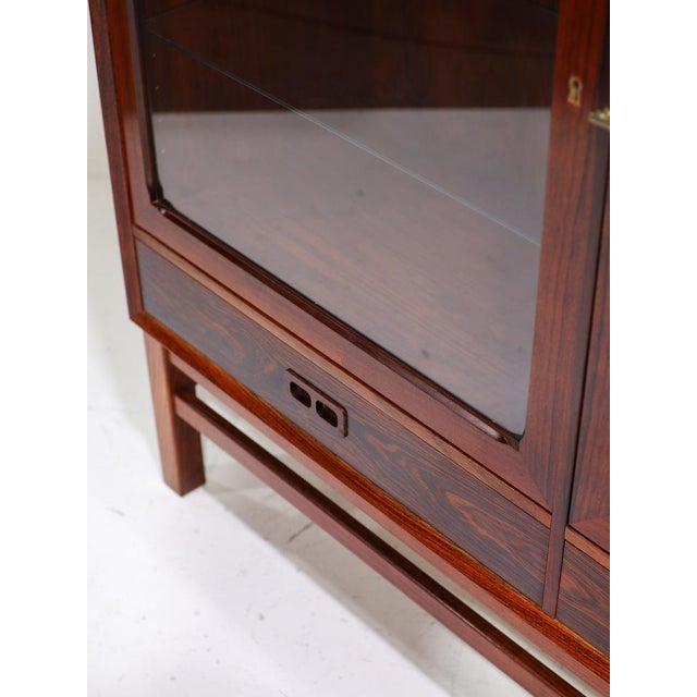 Display Cabinet in Rosewood from Brouer Møbelfabrik, Denmark, 1960s For Sale - Image 10 of 16