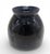 Small Antique Black Glazed Porcelain Jar, C1930s, 3.5 Diameter X 3.75 H. Dark black glaze over a thick porcelain, possibly...