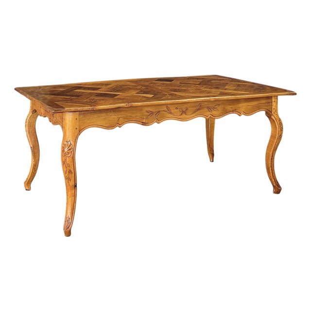 18th Century Louis XV French Provincial Dining Table For Sale