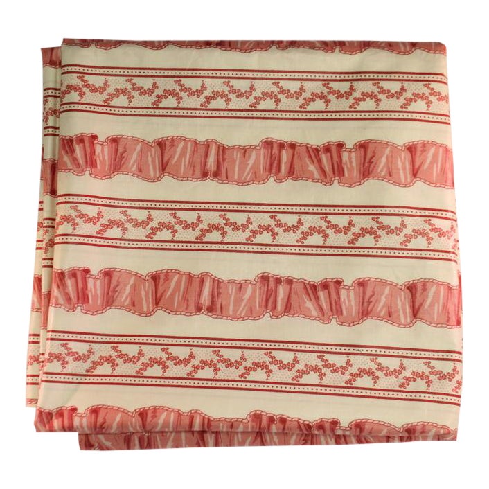 Pink Toile Fabric Chairish