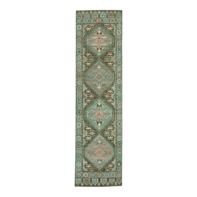 Turkish Oushak Rug 2'9" x 10'5" #20025 For Sale