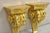 Mid 20th Century Gold Giltwood French Louis XV Style Wood Acanthus Corbel Small Wall Shelf - Pair For Sale - Image 4 of 11