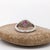 Red Vintage Inspired Ruby Ring With Earth Mined Diamonds in Solid 14k Gold, 5x4mm, Size 6.75 For Sale - Image 8 of 9