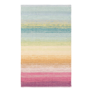 Dash & Albert by Annie Selke Watercolor Horizon Woven Cotton Rug, 2'6" x 8'