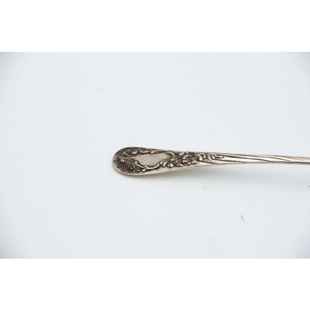 Silver Sauce Spoon for Ambidextrous Users, in Good conditions.