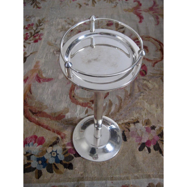 Vintage Christofle Silver Plate WineIce Bucket Stands Chairish