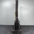 Brown 1970s Zitan Wood Table Screen With Carved Jade Guanyin (Goddess of Mercy) Inlay For Sale - Image 8 of 9