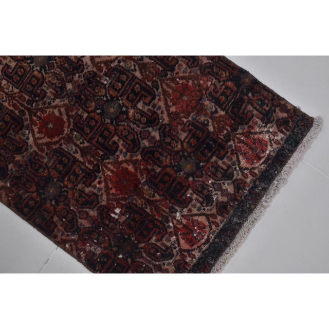 Turkish Small Oushak Decorative Vintage Rug For Sale - Image 3 of 9