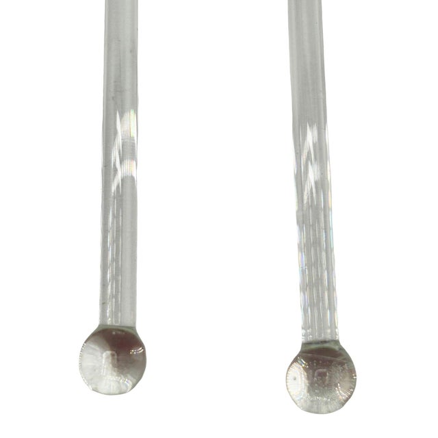 1980s 21 Piece Mid-Century Tropical Hula Girl & Flamingo Cocktail Swizzle Sticks For Sale - Image 14 of 18