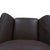 A399 Lounge Chair in Dark Brown Leather from Natuzzi Editions For Sale - Image 6 of 14