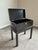Wood Late 20th Century Pair of John-Richard Ebonized Storage End Tables With Brass Hardware For Sale - Image 7 of 11