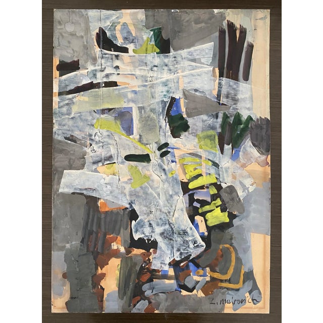 Zvi Mairovich (1911-1974) was one of the most important Israeli abstract painters. Born in Krosno Poland, he moved to...