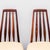 A perfectly restored set of four “Eva” chairs in Brazilian rosewood by Niels Koefoed, produced in Denmark in c 1970s by...