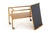 Wood Trolley with Removable Tray, 1960s For Sale - Image 7 of 15