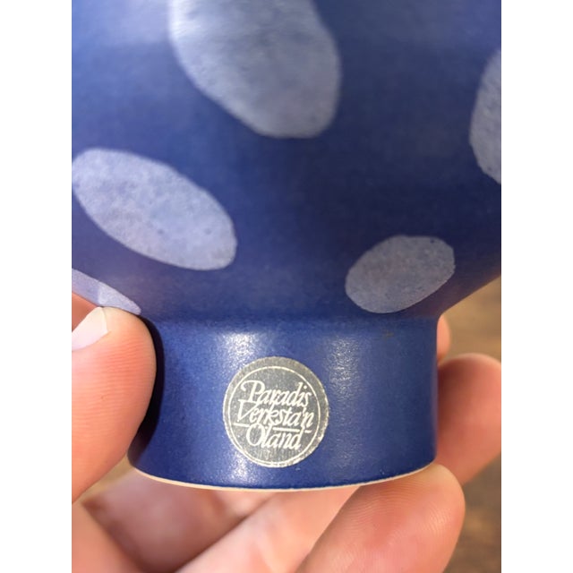 1970s Vintage Scandinavian Modern Studio Bowl by Pardis Verkstan Oland For Sale - Image 5 of 6