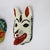 Mexican Vintage Mexican Papier-Mâché Masks 2 - Set of 6 For Sale - Image 3 of 4