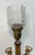 Antique Ornate Early 1900's Bronze Glass Art Nouveau Electric Table Lamp Light For Sale - Image 11 of 11
