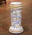 Early 20th Century Italian Faience Pedestal Column With Hand Painted Decor For Sale In Dallas - Image 6 of 12