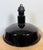 Large Industrial Black Enamel Factory Lamp with Cast Iron Top from Elektrosvit, 1950s For Sale - Image 14 of 18