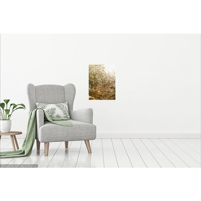 Gold Leaf Contemporary Painting "Gold" by Martha Holden For Sale In Los Angeles - Image 6 of 6