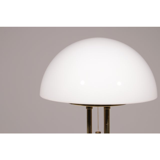 Glass Mid-Century Model 6364 Table Lamp by Glashütte Limburg, 1960 For Sale - Image 7 of 9