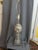 Metal Late 20th Century Giant Silver Clam Shell Table Lamp For Sale - Image 7 of 11
