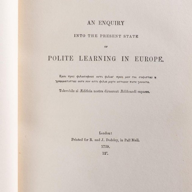 Set of 4, The Works of Oliver Goldsmith 1854 For Sale - Image 12 of 15