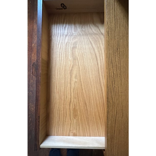 Wood Vintage Drexel Media Cabinet For Sale - Image 7 of 11