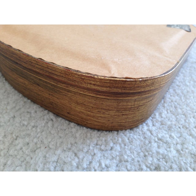 Antique Shadow Box-Framed Hand Painted Fan - Spain For Sale - Image 11 of 11