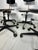 Vintage Black Architect Desk Chair by Jørgen Rasmussen for Labofa, 1950s For Sale - Image 13 of 15