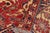 Red Rustic Super Kazak Red/Gold Wool Rug - 9'9'' X 13'3'' For Sale - Image 8 of 10