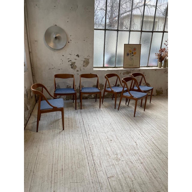 Samcom Dining Chairs by Johannes Andersen for Udulm, 1960s, Set of 6 For Sale - Image 6 of 18